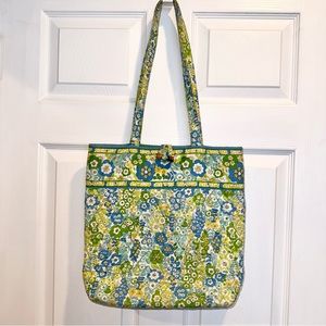 Vera Bradley Toggle Tote English Meadow
